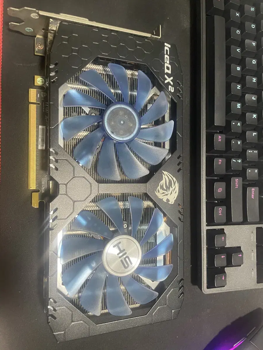 HIS rx580 4g 부품용